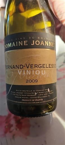 Burgund Pernand-Vergelesses Domaine Joannet 2009