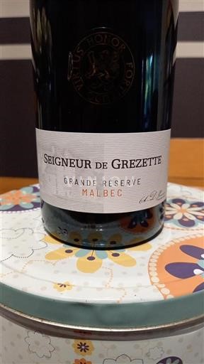Jihozápad Cahors Seigneur de Grezette Grande Réserve 2020