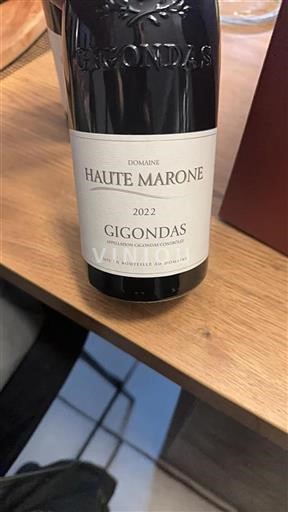 Údolí Rhôny Gigondas Domaine Haute Marone 2022