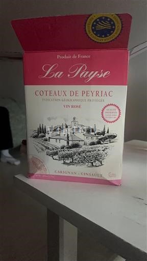 Languedoc et Roussillon Coteaux de Peyriac La Payse Non Millésimé