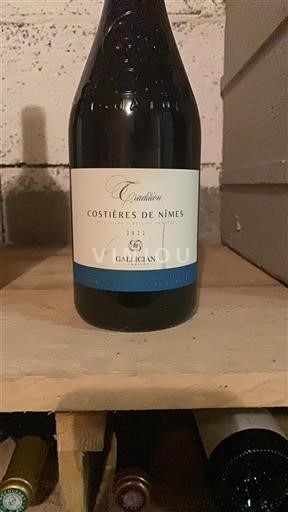 Vallée du Rhône Costières-de-nîmes Domaine Gallician Tradition 2022