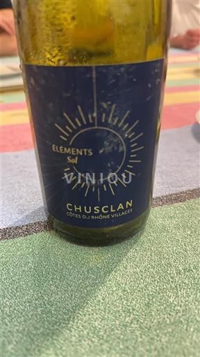 Vallée du Rhône Côtes-du-rhône-villages Éléments Sol 2019