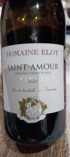 Beaujolais Saint-Amour Domaine Eloy 2023