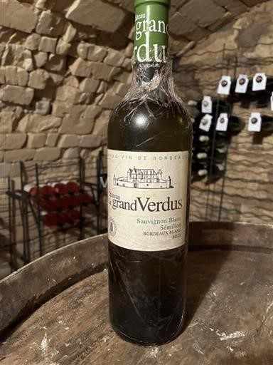 Bordeaux Bordeaux blanc Château Le Grand Verdus 2021