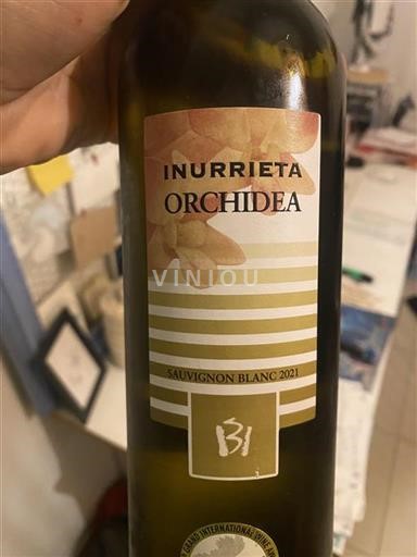 Vin Blanc sec Orchidea Inurrieta 2021 Espagne Navarre