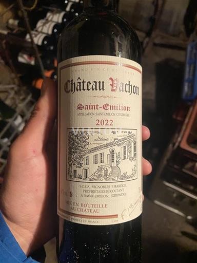 Bordeaux Saint-Émilion Domaine Vachon 2022