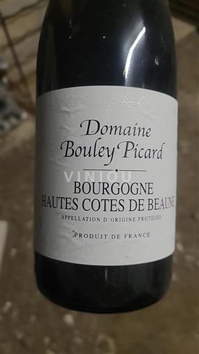 Bourgogne Hautes Côtes de Beaune Domaine Bouley Picard Ikke årgangsbestemt