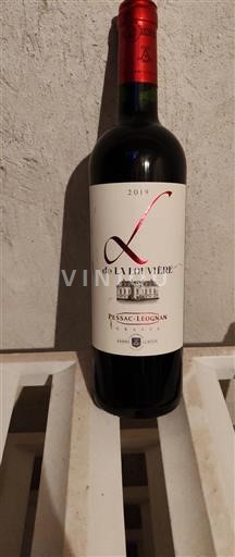 Bordeaux Pessac-Léognan Château La Louvière L de La Louvière 2019