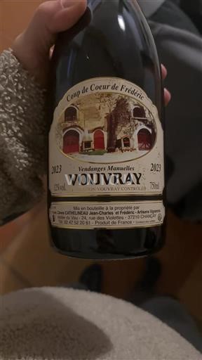 Valle del Loira Vouvray Caves Cathelineau Coup de Cœur de Frédéric 2023
