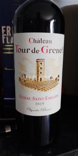 Bordeaux Lussac-Saint-Émilion Château Tour de Grenet 2019