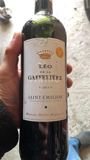Bordeaux Saint-Émilion Léo de la Gaffelière 2011