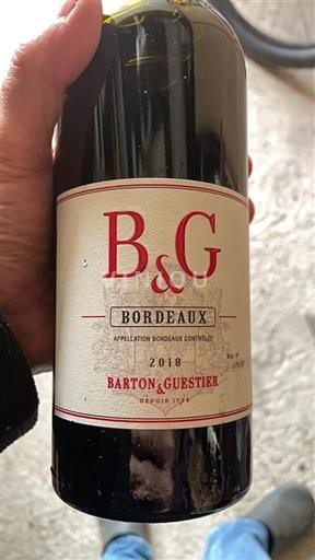 Bordeaux Barton & Guestier 2018