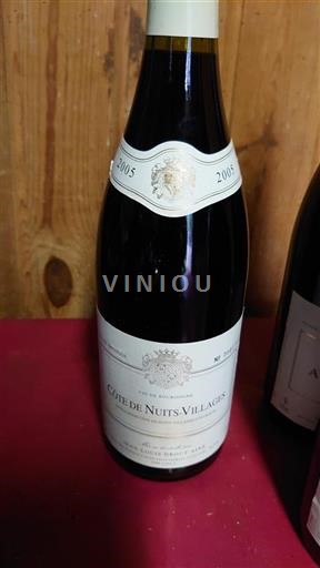 Burgundy Côte de Nuits Villages Jean-Louis Drouot Aîné Prestige 2005