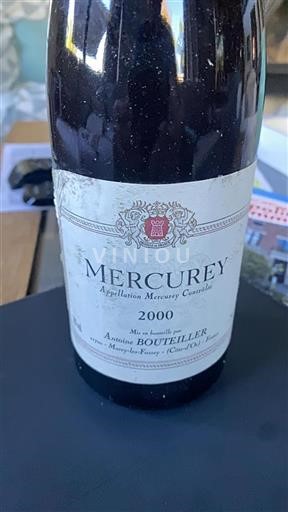Borgogna Mercurey Antoine Bouteiller 2000