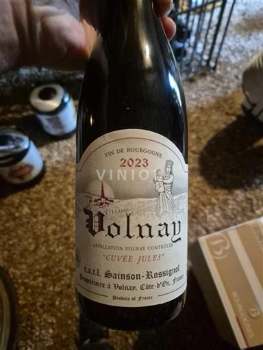 Bourgogne Volnay EARL Sainson-Rossignol Jules 2023
