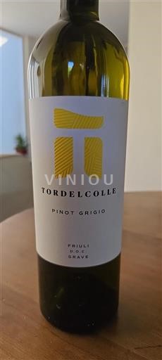 Frioul-Vénétie-Julienne Friuli Grave Tordelcolle Pinot Grigio Non Millésimé