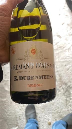 Elzas Crémant d'Alsace E. Durenmeyer Niet-geïntegreerd
