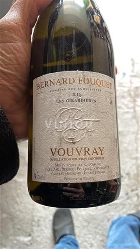 Vallée de la Loire Vouvray Domaine Des Aubuisières Les Girardières 2015