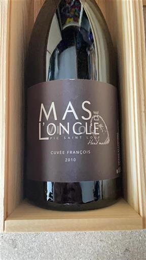 Languedoc Pic-saint-loup Mas de l'Oncle François 2010