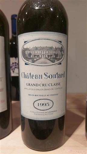 Bordéus Saint-Émilion Grand Cru Grand Cru Château Soutard 1995