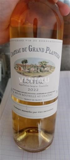Bordeaux Loupiac Château Grand Plantier 2022