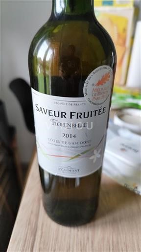Sydvestfrankrig Côtes de Gascogne Plaimont Florenville Saveur Fruitée 2014
