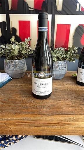 Bourgogne Meursault Domaine Pascal Prunier-Bonheur Les Clous 2023