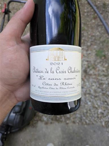 Rhônen laakso Côtes-du-rhône Château La Croix Chabrières Le Sans Souci 2021