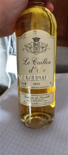 Bordeaux Loupiac Domaine Lavialle Le Caillou d'Or 2015