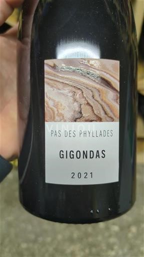 Rhône Valley Gigondas Pas des Phyllades 2021