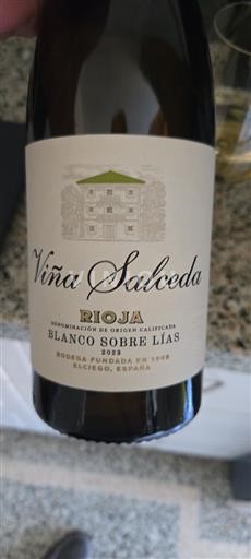 La Rioja Rioja Viña Salceda Blanco Sobre Lías 2023
