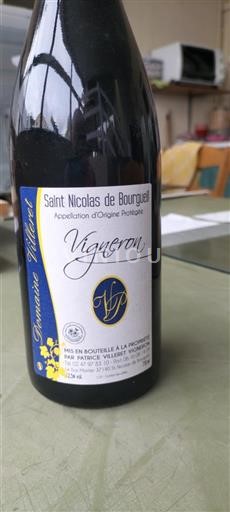 Loiren laakso Saint-Nicolas-De-Bourgueil Domaine Villeret Vigneron 2022
