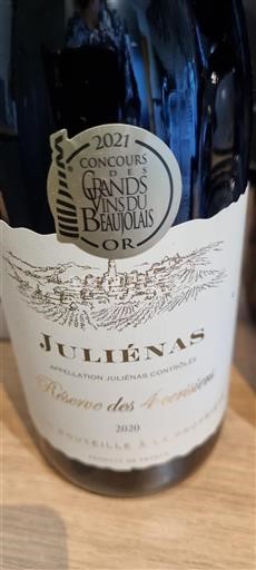 Beaujolais Juliénas Réserve des 4 cerisiers 2020
