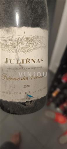 Beaujolais Juliénas Réserve des 4 cerisiers 2020