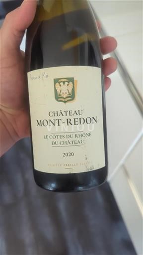 Vallée du Rhône Côtes-du-rhône Château Mont-Redon Le Côtes du Rhône du Château 2020