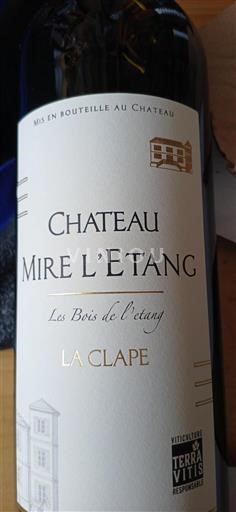 Languedoc La Clape Château Mire l'Etang Les Bois de l'étang 2021