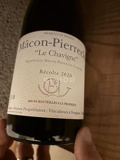 Burgundy Mâcon and Mâcon-Villages Guffens Heynen Le Chavigne 2020