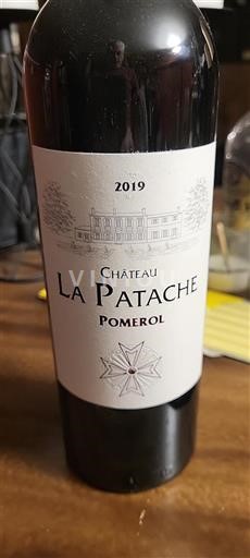 Burdeos Pomerol Château La Patache 2019