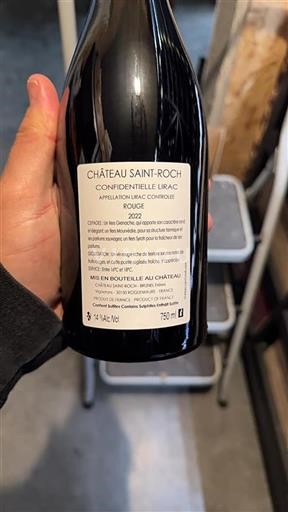 Valle del Rodano Lirac Château Saint-Roch Confidentielle Lirac 2022
