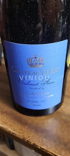 Bordeaux Castillon Côtes de Bordeaux Château Le Rey Vieilles Vignes 2021