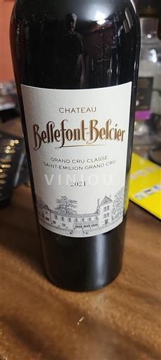 Bordeaux Saint-Émilion Grand Cru Bellefont-Belcier 2021