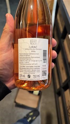 Valle del Rodano Lirac Château Saint Roch 2024