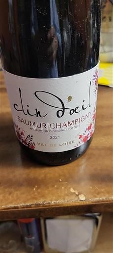 Loirevallei Saumur-champigny Clin Œil 2021
