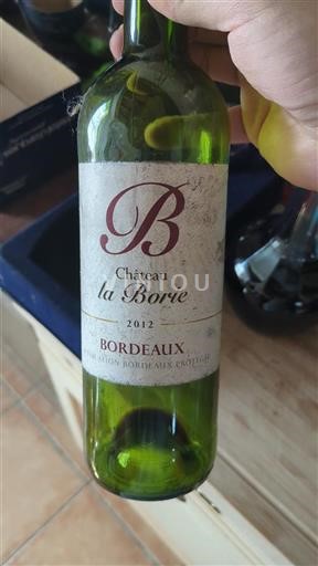 Bordeaux Château La Borie 2012