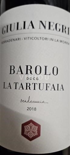 Piemont Barolo Giulia Negri La Tartufaia 2018