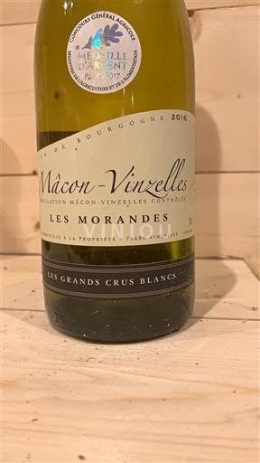 Burgundy Mâcon Supérieur Les Morandes 2016
