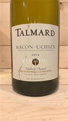 Burgundy Mâcon Supérieur Macon Uchizy Talmard 2014