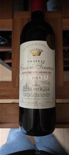 Bordeaux Saint-Émilion Grand Cru Château Croix de Tourans 2005