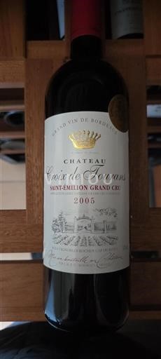 Bordeaux Saint-Émilion Grand Cru Grand Cru Château Croix de Tourans 2005