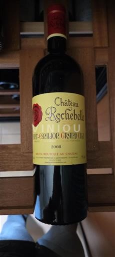 Bordeaux Saint-Émilion Grand Cru Grand Cru Château Rochebelle 2008